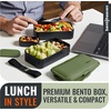 image:imageBentoheaven Bento Box Adult Stackable Lunch Box 40 oz Steel My HeartOlive Garden