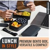 image:imageBentoheaven Bento Box Adult Stackable Lunch Box 40 oz Steel My HeartOuter Space