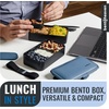 image:imageBentoheaven Bento Box Adult Stackable Lunch Box 40 oz Steel My HeartSteel My Heart