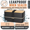 image:imageBentoheaven Bento Box Adult Stackable Lunch Box 40 oz Steel My HeartSymphOnyx