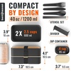 image:imageBentoheaven Bento Box Adult Stackable Lunch Box 40 oz Steel My HeartSymphOnyx