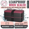 image:imageBentoheaven Bento Box Adult Stackable Lunch Box 40 oz Steel My HeartVery Berry