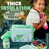 image:imageBentoheaven Bento Lunch Bag for Kids Large Insulated Tote GrayGreen