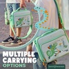 image:imageBentoheaven Bento Lunch Bag for Kids Large Insulated Tote GrayGreen