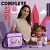 image:imageBentoheaven Bento Lunch Bag for Kids Large Insulated Tote GrayMauve