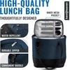 image:imageBentoheaven Insulated Lunch Bag for Work Women amp Men Cooler Tote BlueMidnight Blue