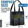 image:imageBentoheaven Insulated Lunch Bag for Work Women amp Men Cooler Tote BlueMidnight Blue