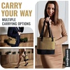 image:imageBentoheaven Insulated Lunch Bag for Work Women amp Men Cooler Tote BlueSahara Sand