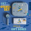 image:imageBentoheaven Kids Bento Lunch Box 3 Compartments 30 oz Coral PinkOcean Blue