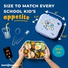 image:imageBentoheaven Kids Bento Lunch Box 3 Compartments 30 oz Ice BlueIce Blue
