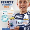 image:imageBentoheaven Kids Food Jar 10 oz Insulated Hot Food Container Coral PinkOcean Blue