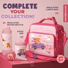 image:imageBentoheaven Kids Utensils Set with Case Reusable Fork amp Spoon DachshundCoral Pink