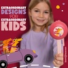 image:imageBentoheaven Kids Utensils Set with Case Reusable Fork amp Spoon DachshundCoral Pink