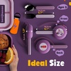 image:imageBentoheaven Kids Utensils Set with Case Reusable Fork amp Spoon DachshundMauve