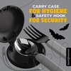 image:imageBentoheaven Kids Utensils Set with Case Reusable Fork amp Spoon DachshundNight Gray