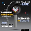 image:imageBentoheaven Kids Utensils Set with Case Reusable Fork amp Spoon DachshundNight Gray