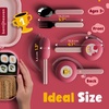 image:imageBentoheaven Kids Utensils Set with Case Reusable Fork amp Spoon DachshundRose Pink