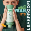image:imageBentoheaven Kids Water Bottle Stainless Steel for Boys amp Girls OrangeGreen