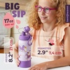 image:imageBentoheaven Kids Water Bottle Stainless Steel for Boys amp Girls OrangeMauve