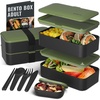 image:imageBentoheaven Bento Box Adult Stackable Lunch Box 40 oz Steel My HeartOlive Garden