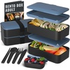image:imageBentoheaven Bento Box Adult Stackable Lunch Box 40 oz Steel My HeartSteel My Heart