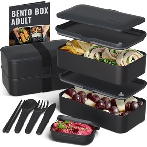 image:imageBentoheaven Bento Box Adult Stackable Lunch Box 40 oz Steel My HeartOuter Space