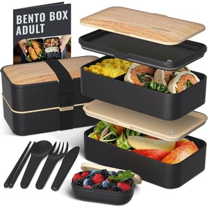 image:imageBentoheaven Bento Box Adult Stackable Lunch Box 40 oz Steel My HeartSymphOnyx