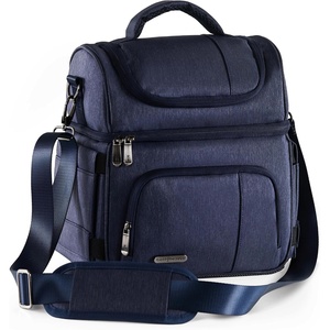 image:imageBentoheaven Cooler Lunch Bag for Men amp Women 15L for Work GrayBlue