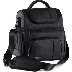 image:imageBentoheaven Cooler Lunch Bag for Men amp Women 15L for Work GrayDark Gray